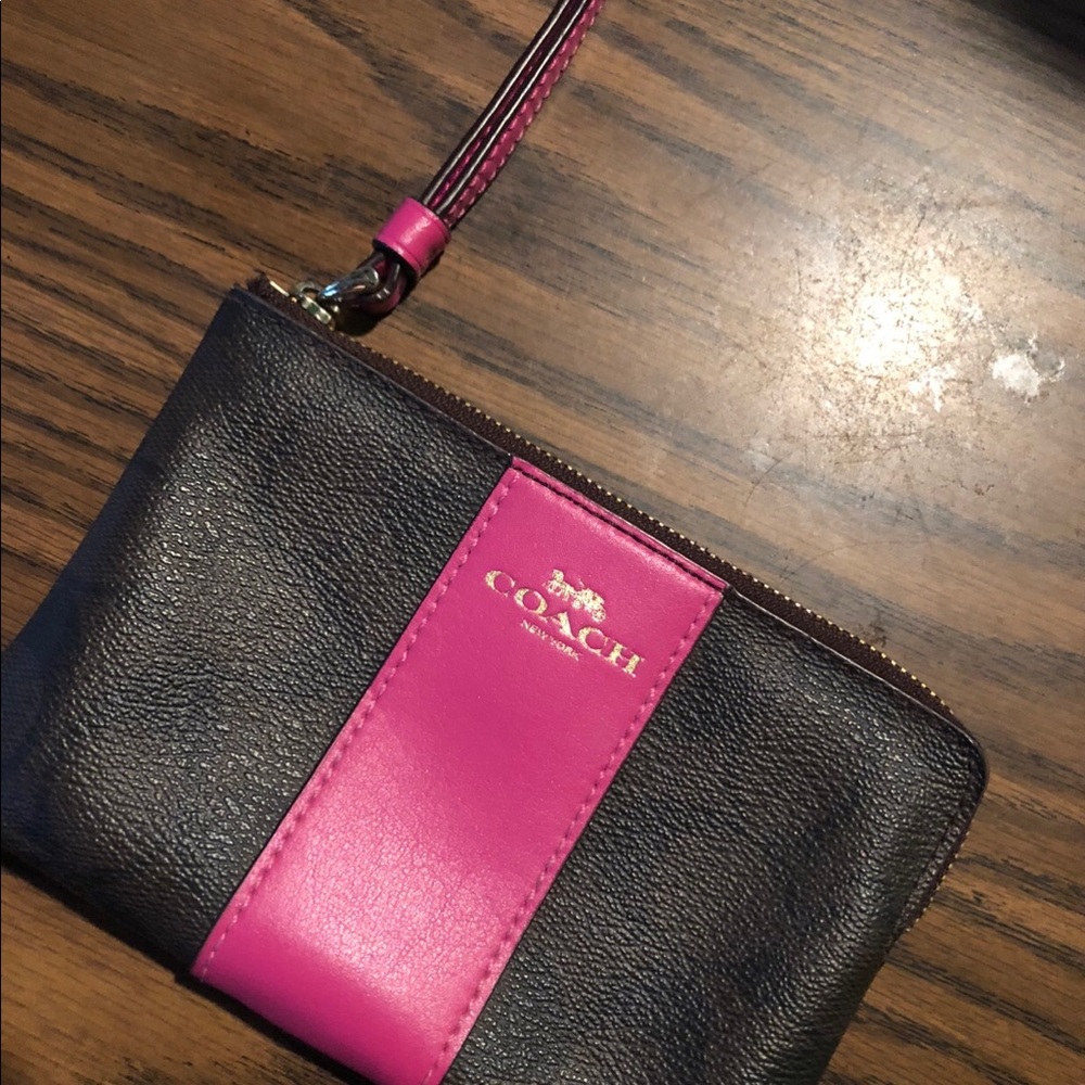 Coach wristlet